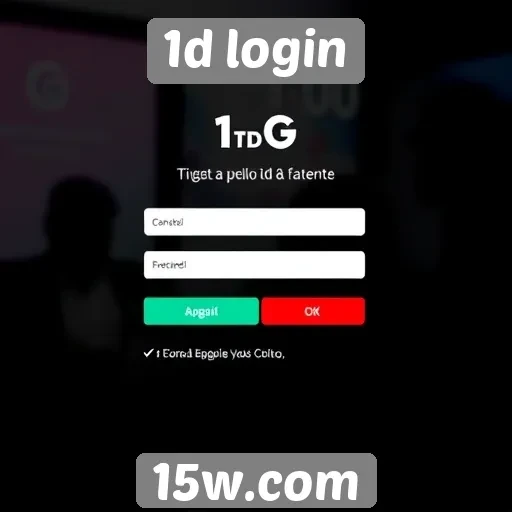 Como criar uma conta em 1d login facilmente